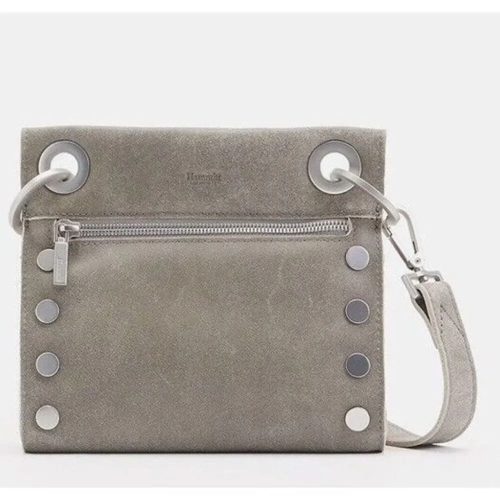 Hammit Tony Bag Small In Pewter W/ Brushed Silver Hardware NWT Crossbody - Picture 1 of 9